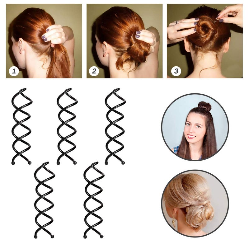 CestMall Winkeyes Hair Styling Set - DIY Hair Braiding Tool Kit with Hair Modelling Accessories for Simple and Fast Spiral Braids - Image 3